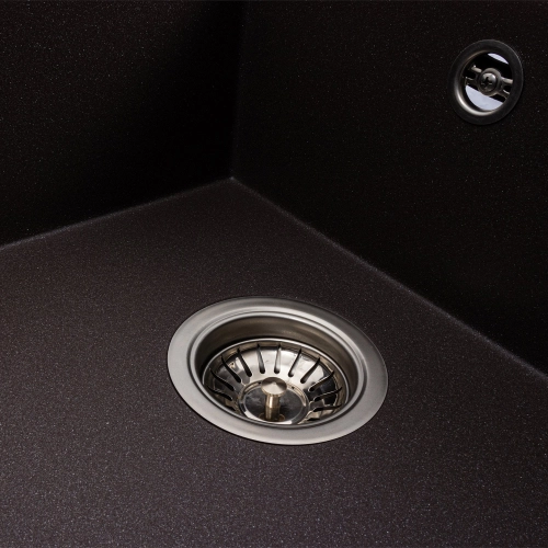 Гранитная мойка для кухни VALESO 7950 AZURIT матовый Гренадин - Фото № 2