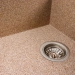 Гранитная мойка для кухни VALESO 7950 AZURIT матовая Карамель - Фото № 2