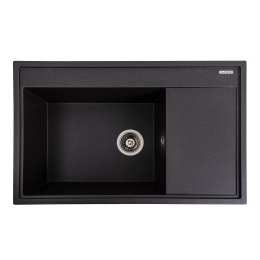 Гранитная мойка для кухни VALESO 7950 AZURIT матовый Морион