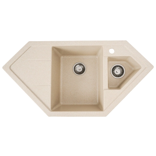 Гранитная мойка для кухни VALESO PANDORA 9950 матовая Сафари - Фото № 2