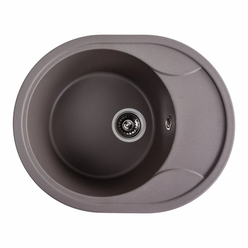 Гранитная мойка для кухни VALESO 5847 ONYX матовая Дюна - Фото № 3