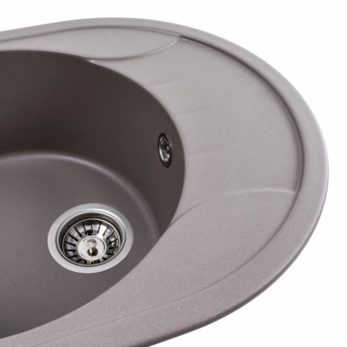 Гранитная мойка для кухни VALESO 5847 ONYX матовая Дюна - Фото № 5