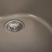 Гранитная мойка для кухни VALESO LUNA 510 матовая Титан - Фото № 12