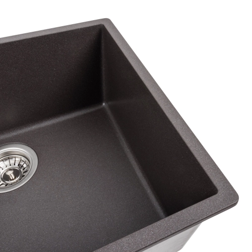 Гранитная мойка для кухни VALESO 5444 OASIS матовий Гренадин - Фото № 6