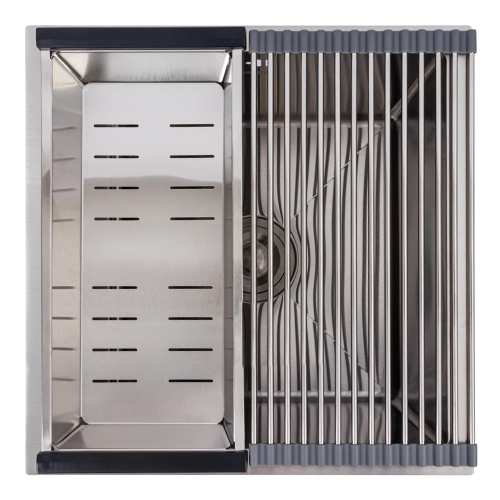 Кухонная мойка нержавейка СМ 44*44 VALESO Handmade (монтаж под столешницу)