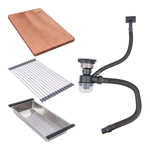 Кухонная мойка нержавейка СМ 44*44 VALESO Handmade (монтаж под столешницу) - Фото № 9