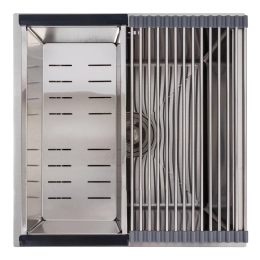 Кухонная мойка нержавейка СМ 44*44 VALESO Handmade (монтаж под столешницу)