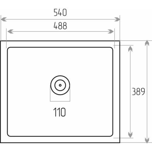Кухонная мойка нержавейка СМ 54*44 VALESO Handmade (монтаж под столешницу) - Фото № 8