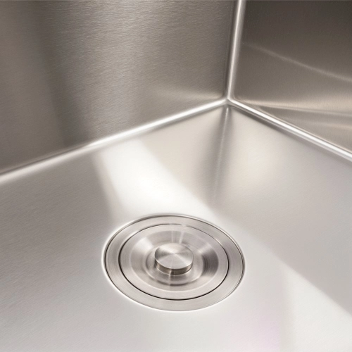 Кухонная мойка нержавейка 60*50 VALESO Handmade ECN (2,0/0,5) - Фото № 4