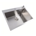 Кухонна мийка VALESO Handmade 600х450х220 (товщина 3,0/1,5 мм +  дозатор в комплекті) - Фото № 1