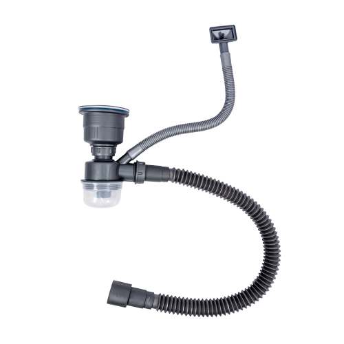 Сифон одинарный для моек Handmade VALESO (верхушка brash, арт. 901) - Фото № 1