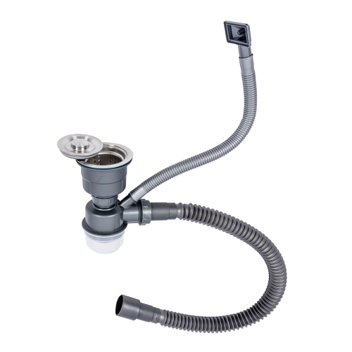 Сифон одинарный для моек Handmade VALESO (верхушка brash, арт. 901)