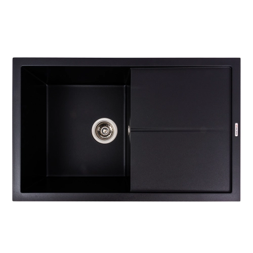VALESO MAGNUM 7950 Granite Kitchen Sink, Matte Black