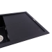VALESO MAGNUM 7950 Granite Kitchen Sink, Matte Black - Фото № 2