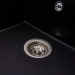 VALESO MAGNUM 7950 Granite Kitchen Sink, Matte Black - Фото № 4