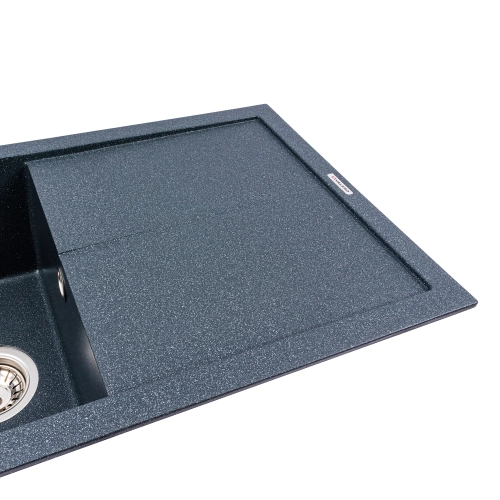 VALESO SOLID 7843 Granite Kitchen Sink, Matte Anthracite - Фото № 2
