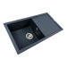 VALESO SOLID 7843 Granite Kitchen Sink, Matte Anthracite - Фото № 1