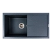 VALESO SOLID 7843 Granite Kitchen Sink, Matte Anthracite - Фото №1