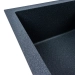 VALESO SOLID 7843 Granite Kitchen Sink, Matte Anthracite - Фото № 3