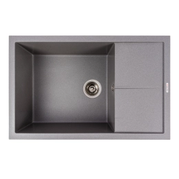 Гранитная мойка для кухни VALESO CALYPSO 7950 Серый Мусон