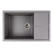 Гранитная мойка для кухни VALESO CALYPSO 7950 Серый Мусон - Фото №1