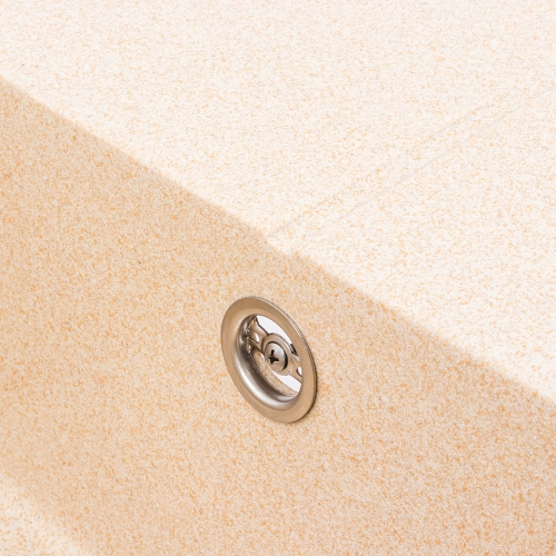 Гранитная мойка для кухни VALESO SOLID 7843 матовая Сафари - Фото № 5