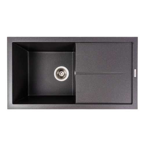 Гранитная мойка для кухни VALESO SOLID 7843 матовая Морион