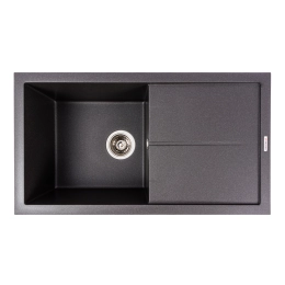 Гранитная мойка для кухни VALESO SOLID 7843 матовая Морион