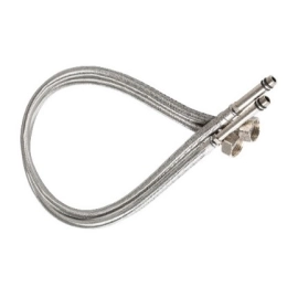 Шланг для змішувача 80 см Valeso (довгий штуцер, 2шт. комплект)