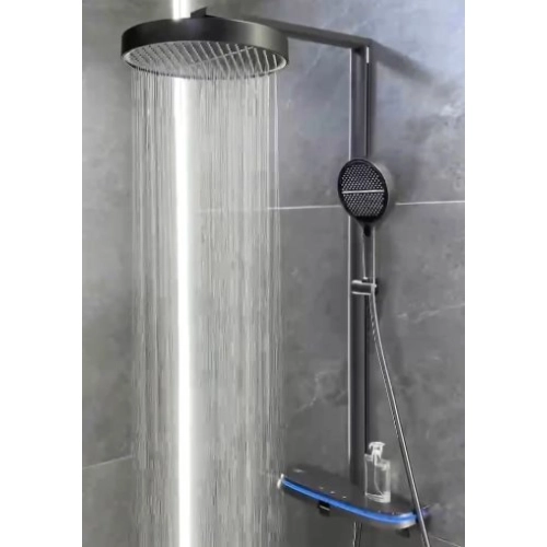 Душевая колонна NES-LS101 с термостатом и подсветкой Valeso - Фото № 6