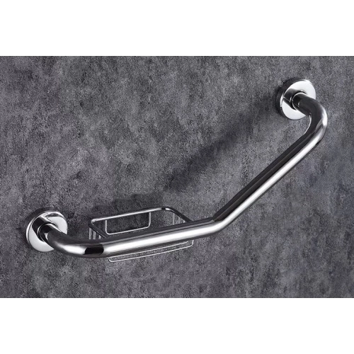 Изогнутый поручень с мыльницей Valeso NES-T447