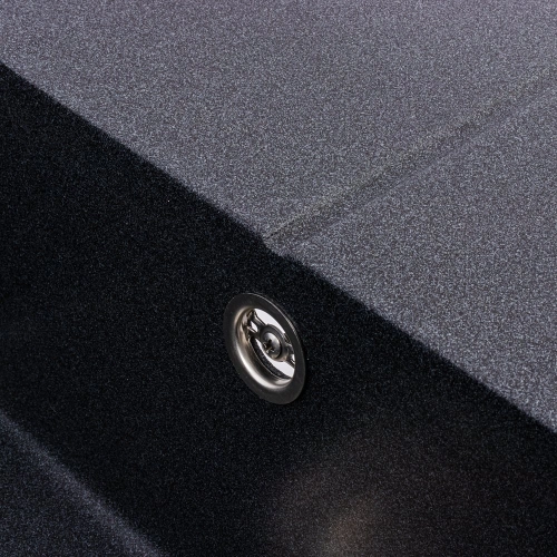 Гранитная мойка для кухни VALESO MAGNUM 7950 матовая Карбон - Фото № 5