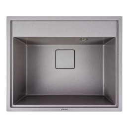 Гранитная мойка для кухни VALESO SHERLIT 6050 матовая Серый Мусон