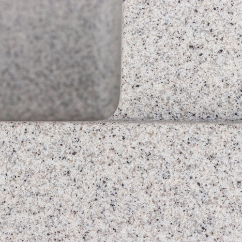 VALESO CALYPSO 7950 Granite Kitchen Sink, Matte Grey - Фото № 6