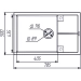 VALESO CALYPSO 7950 Granite Kitchen Sink, Matte Grey - Фото № 7