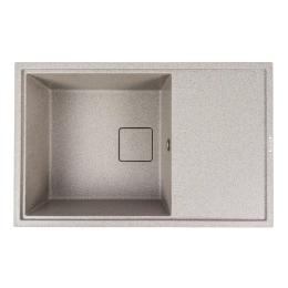 Гранитная мойка для кухни VALESO GALANS 7850 матовая Серая