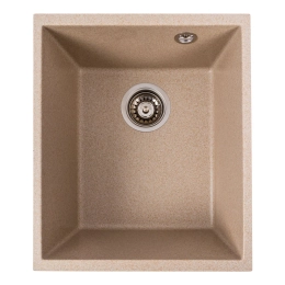 Гранитная мойка для кухни VALESO ROXY 3744 матовая Сафари