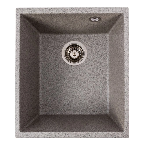 Гранитная мойка для кухни VALESO ROXY 3744 матовая Серая