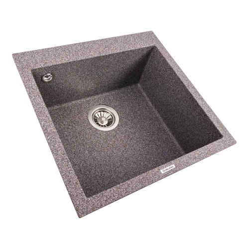 Гранитная мойка для кухни VALESO GALAX 5050 матовая Микс - Фото № 1