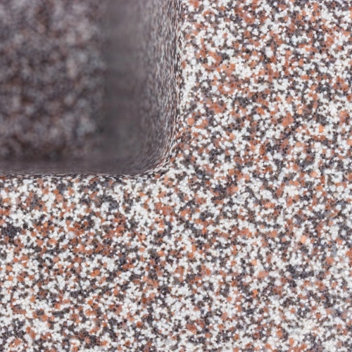 Гранитная мойка для кухни VALESO GALAX 5050 матовая Микс - Фото № 5