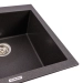 VALESO GALAX 5050 Granite Kitchen Sink, Matte Morion - Фото № 2