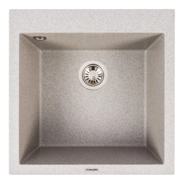 Гранитная мойка для кухни VALESO GALAX 5050 матовая Серая