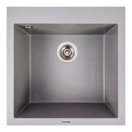 Гранитная мойка для кухни VALESO GALAX 5050 матовая Серый Мусон