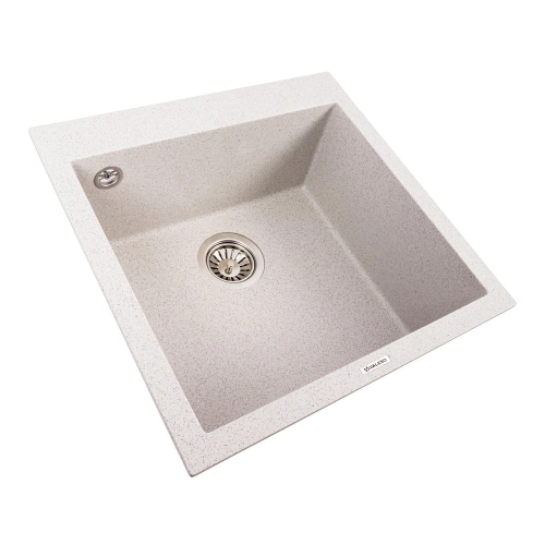 Гранитная мойка для кухни VALESO GALAX 5050 матовая Топаз - Фото № 1