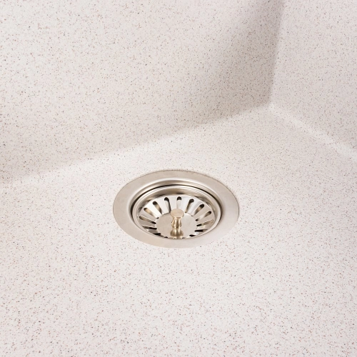 Гранитная мойка для кухни VALESO GALAX 5050 матовая Топаз - Фото № 4