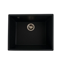 Гранитная мойка для кухни VALESO OASIS 5444 матовая Антрацит