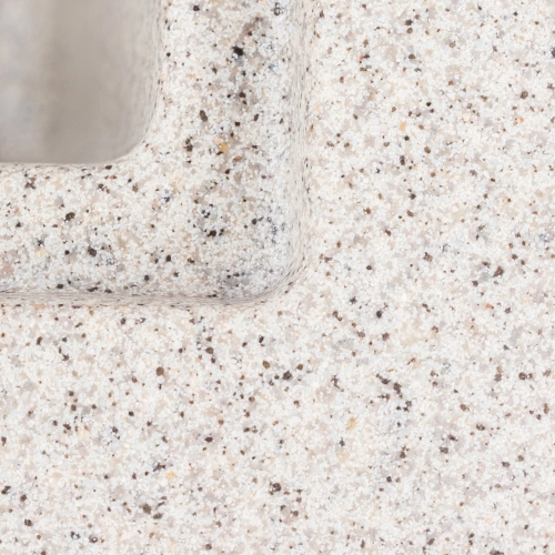 Гранитная мойка VALESO SHERLIT 6050 матовая Серая - Фото № 5