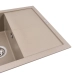 VALESO CRIPTA 6550 Granite Kitchen Sink, Matte Titanium - Фото № 2