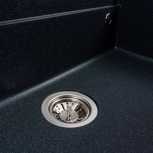 VALESO EVANORA 7546 Granite Kitchen Sink, Matte Anthracite - Фото № 5
