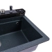 VALESO EVANORA 7546 Granite Kitchen Sink, Matte Anthracite - Фото № 3